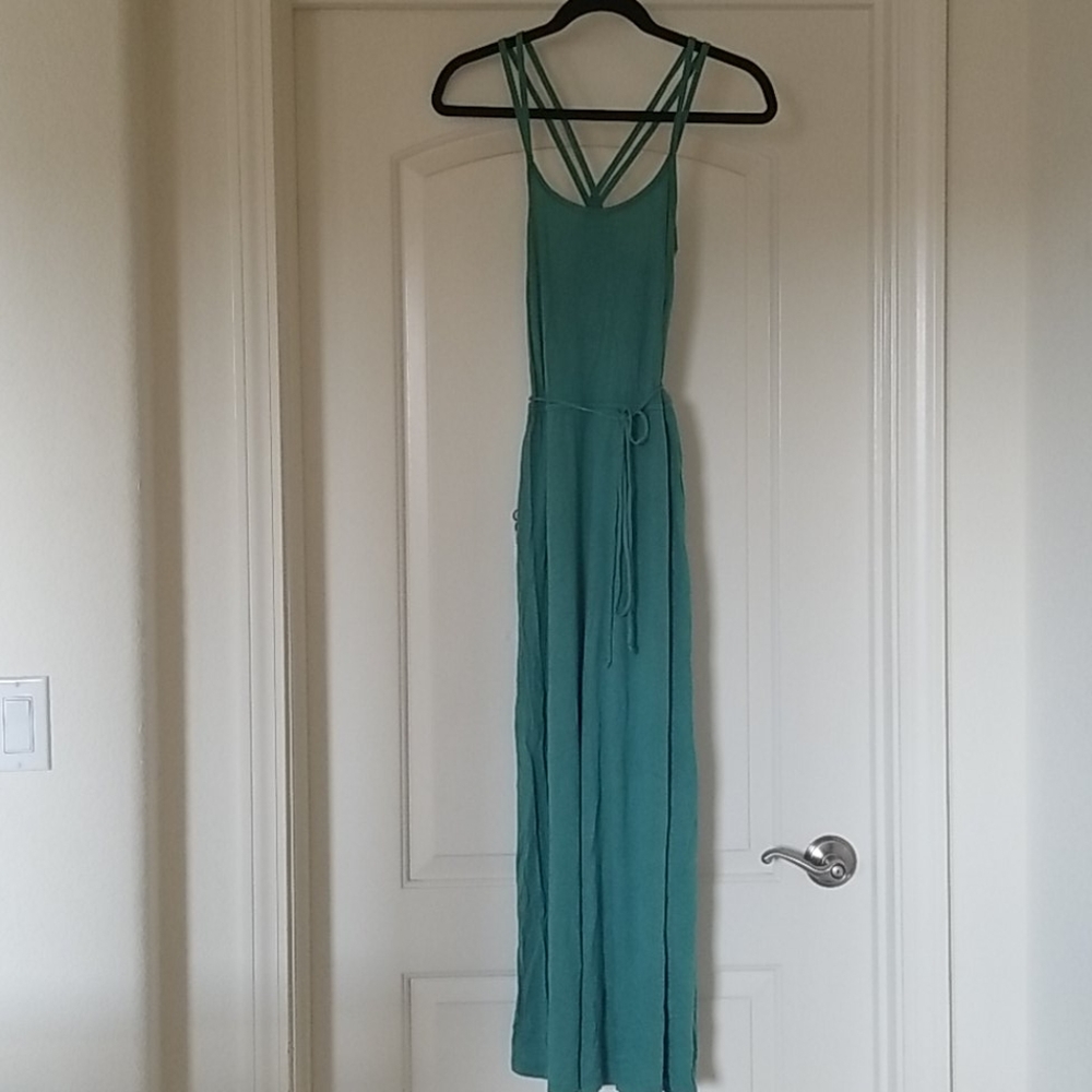 Double strap maxi dress